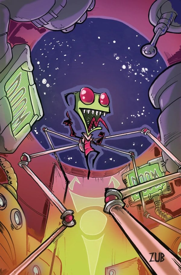 Invader Zim #1 variant cover