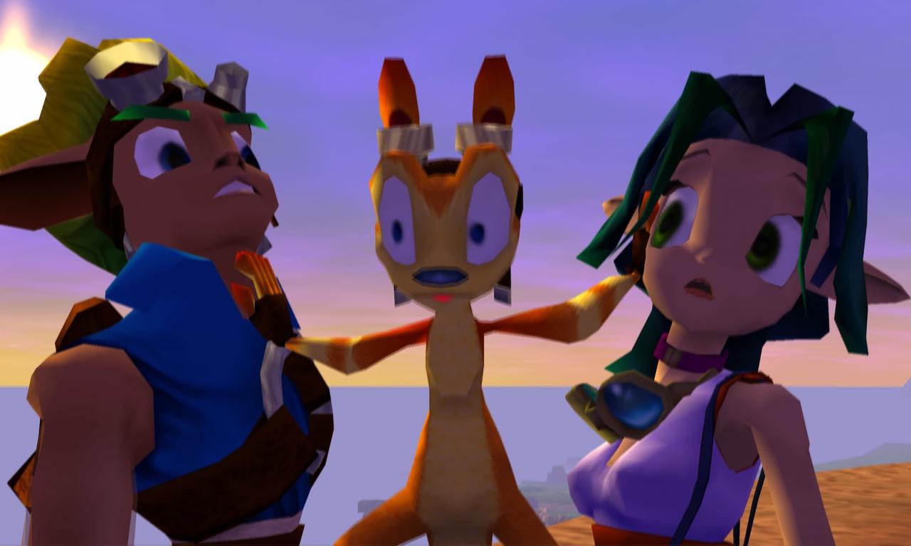 Jak And Daxter Interupting Kiss