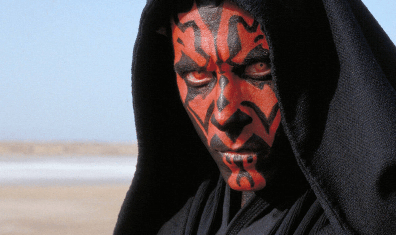 An image of Darth Maul in Star Wars Episode I: The Phantom Menace