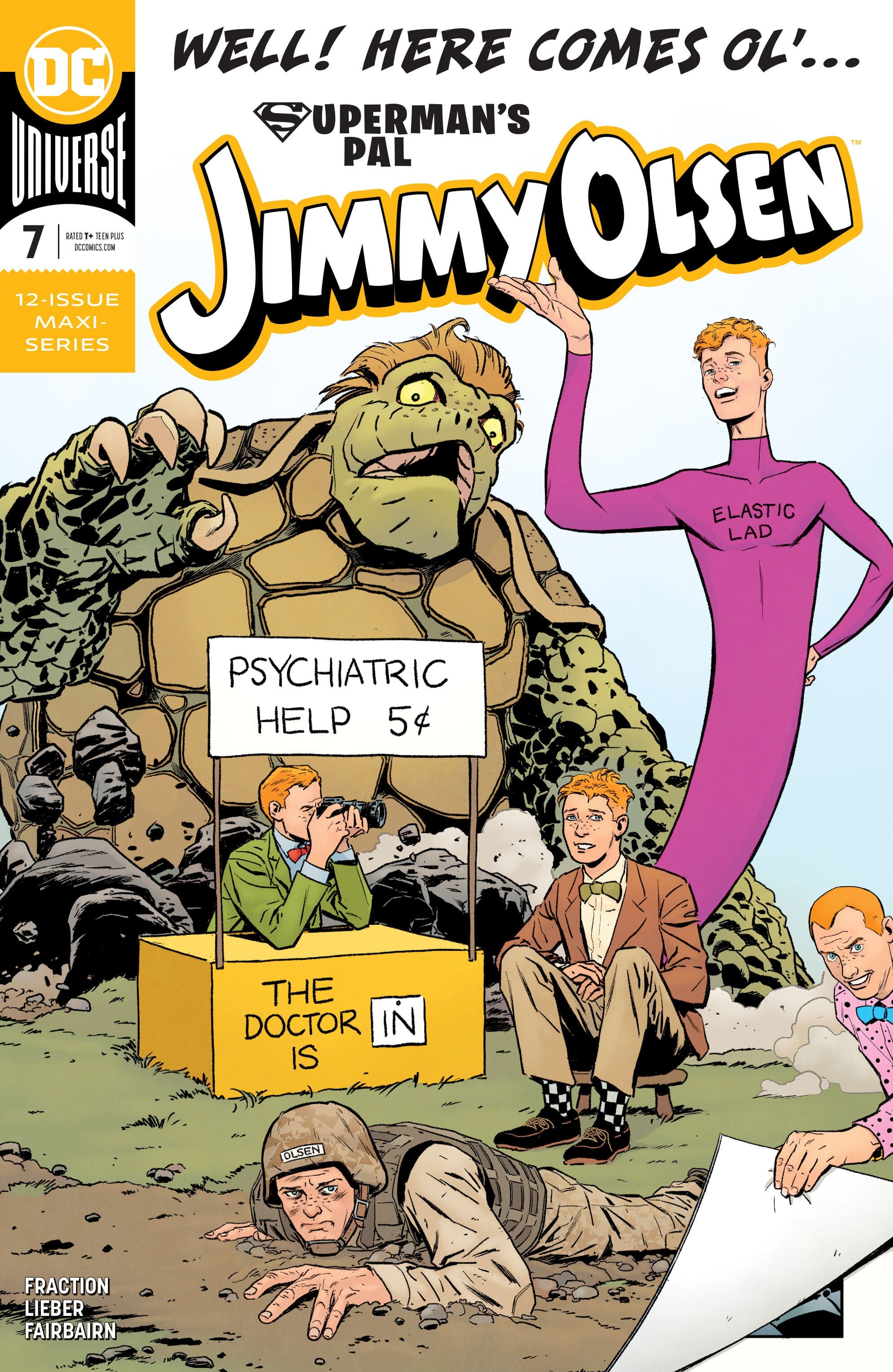 Cover of Jimmy Olsen comic