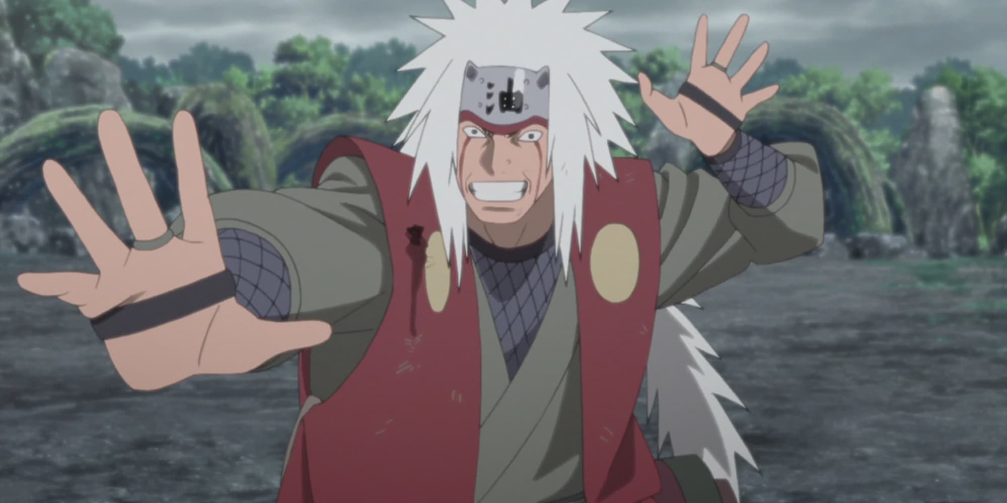Jiraiya in Naruto