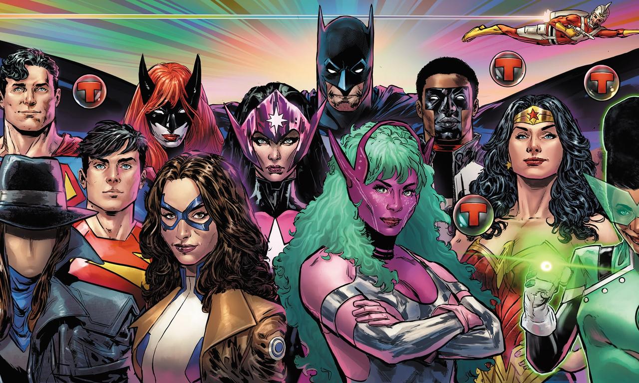 Justice League: Dream Girls #1-4 interconnecting covers, cropped