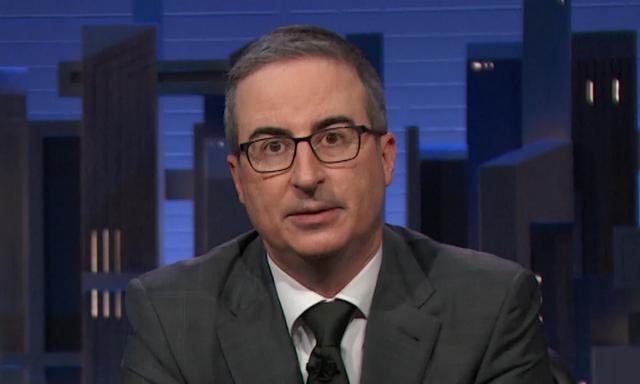 John Oliver Last Week Tonight Screenshot