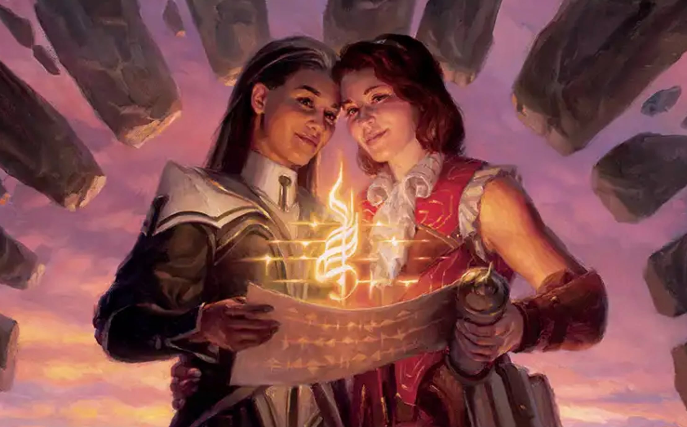 The art for Joined Researchers from Magic The Gathering