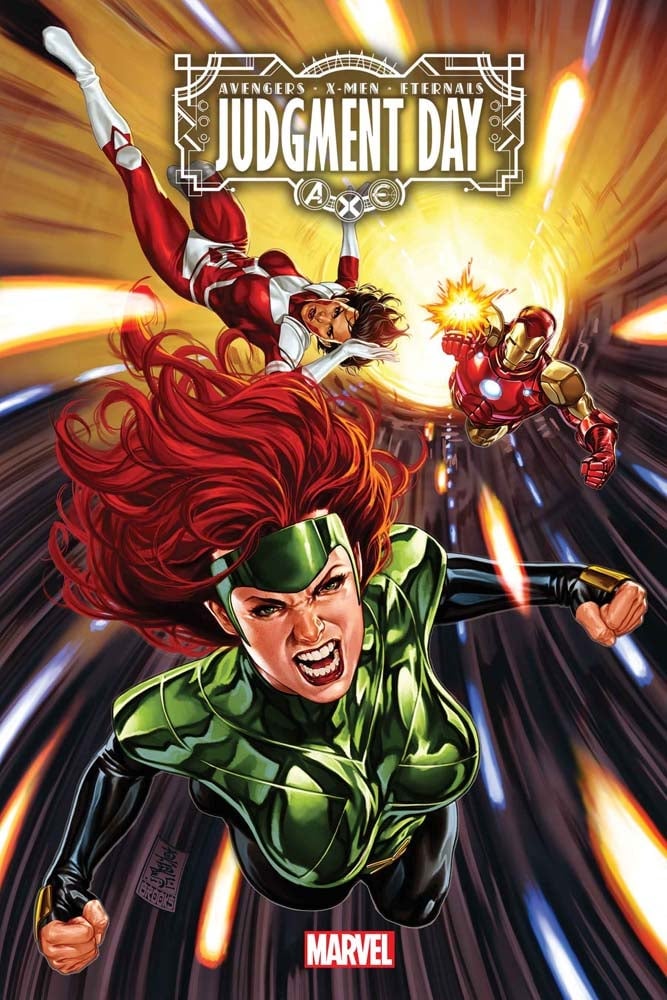 AXE: Judgment Day #3 cover by Mark Brooks