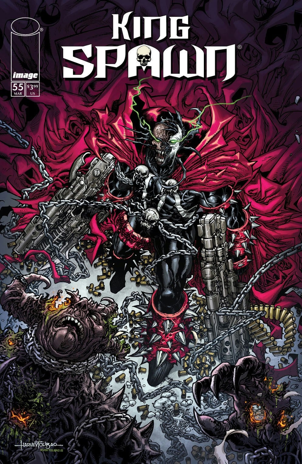 King Spawn #55 main cover