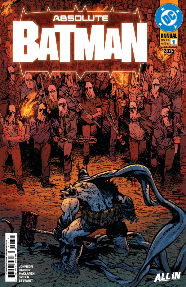 Absolute Batman Annual #1 cover