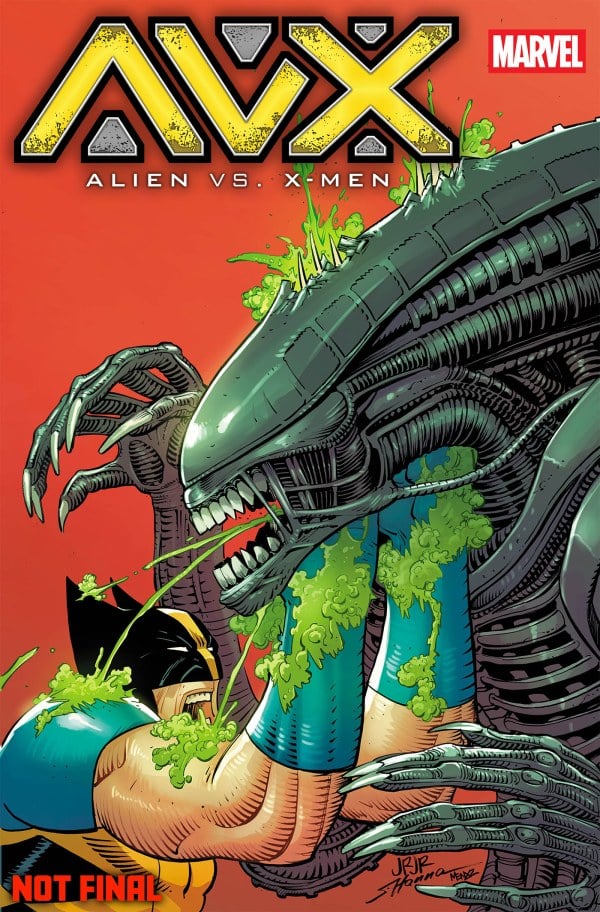 Alien vs. X-Men #1 variant cover