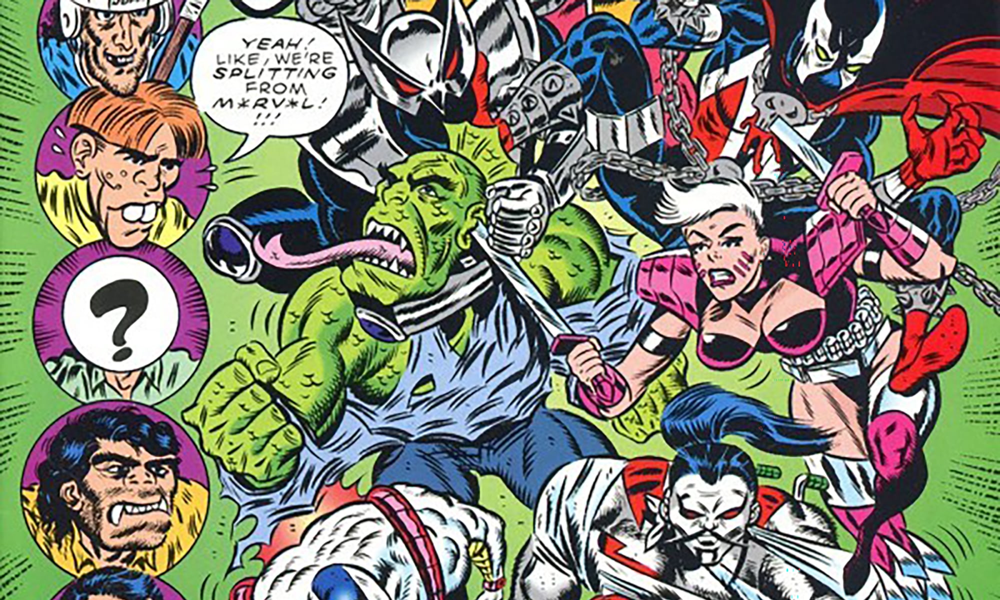 Splitting Image #1 cover excerpt