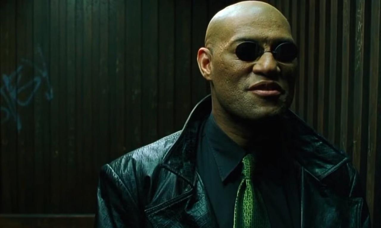 Laurence Fishburn As Morpheus In The Matrix