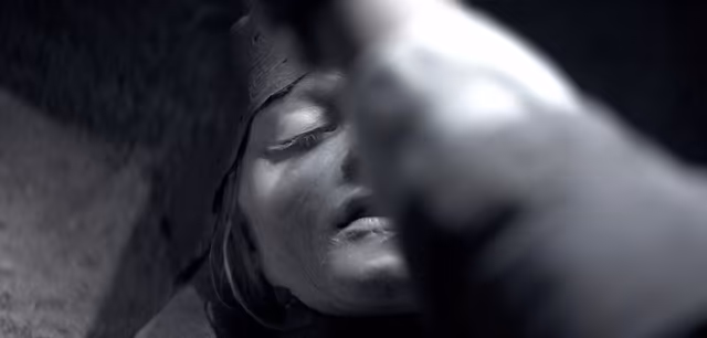 A still from Lee Cronin's The Mummy teaser