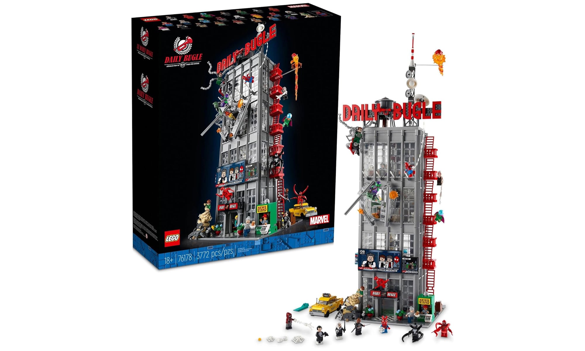 The Spider-Man Daily Bugle LEGO set