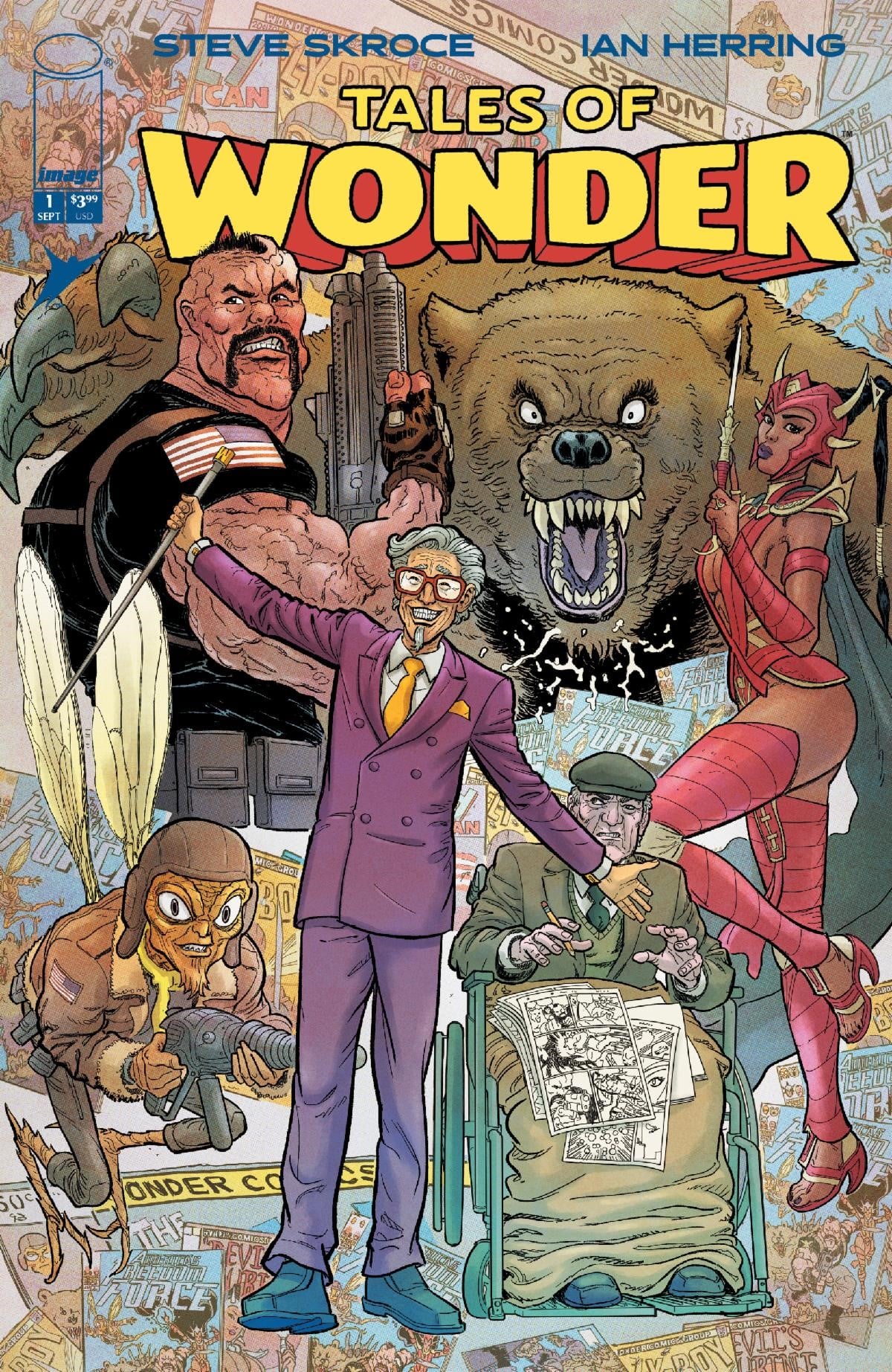 Tales of Wonder #1 main cover by Steve Skroce & Ian Herring