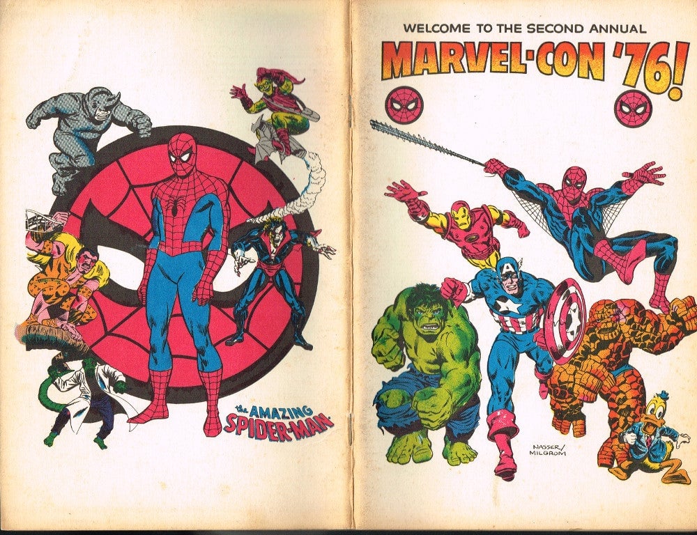Marvel Con 76 Program Book