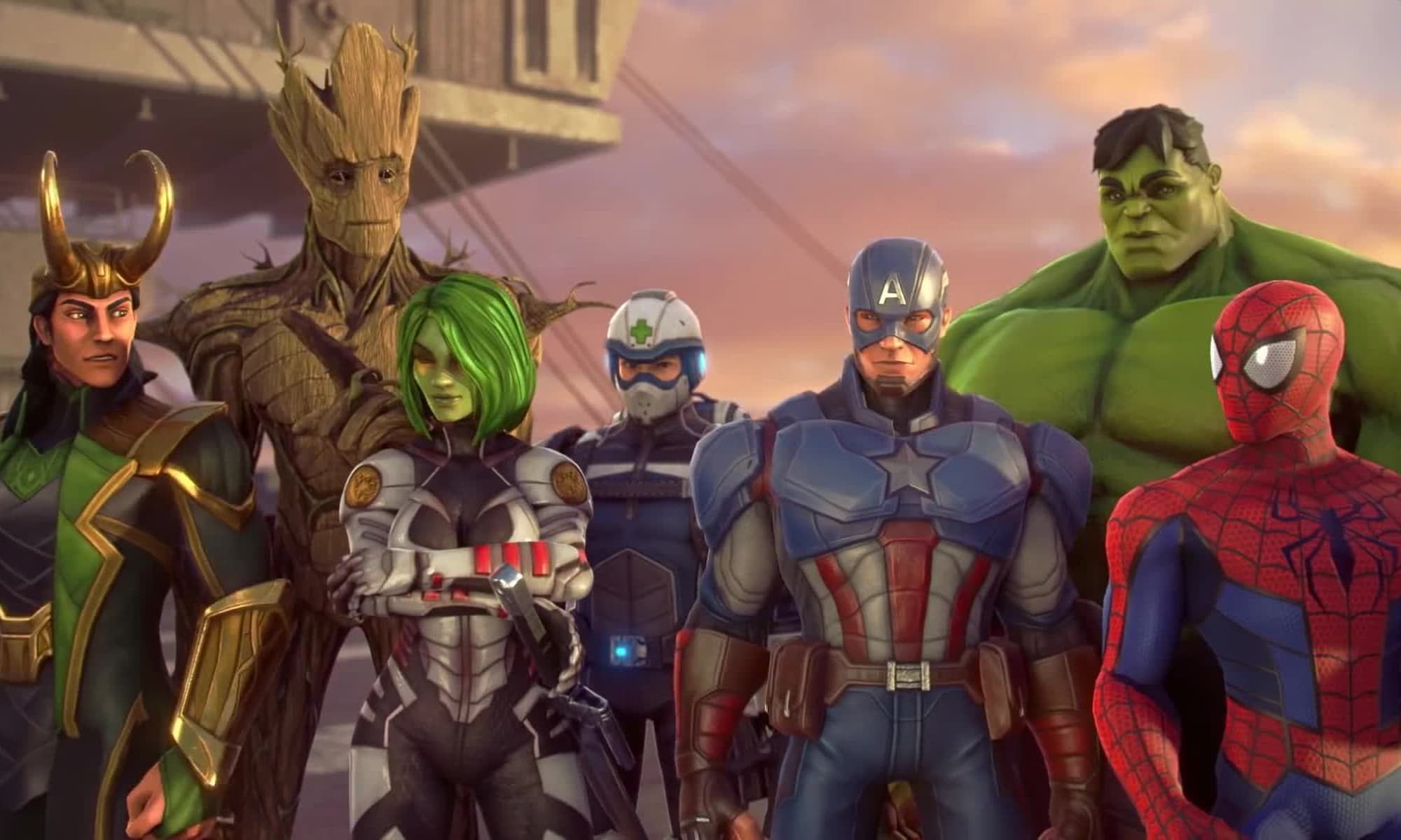 Marvel Strike Force Characters Screenshot