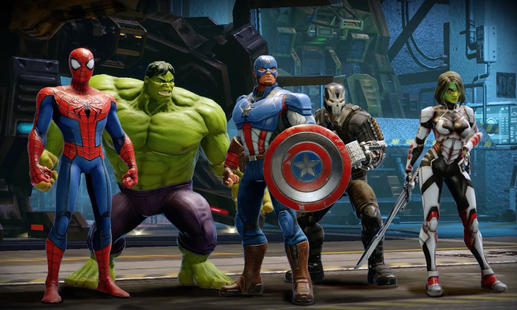 Marvel Strike Force Launch Image