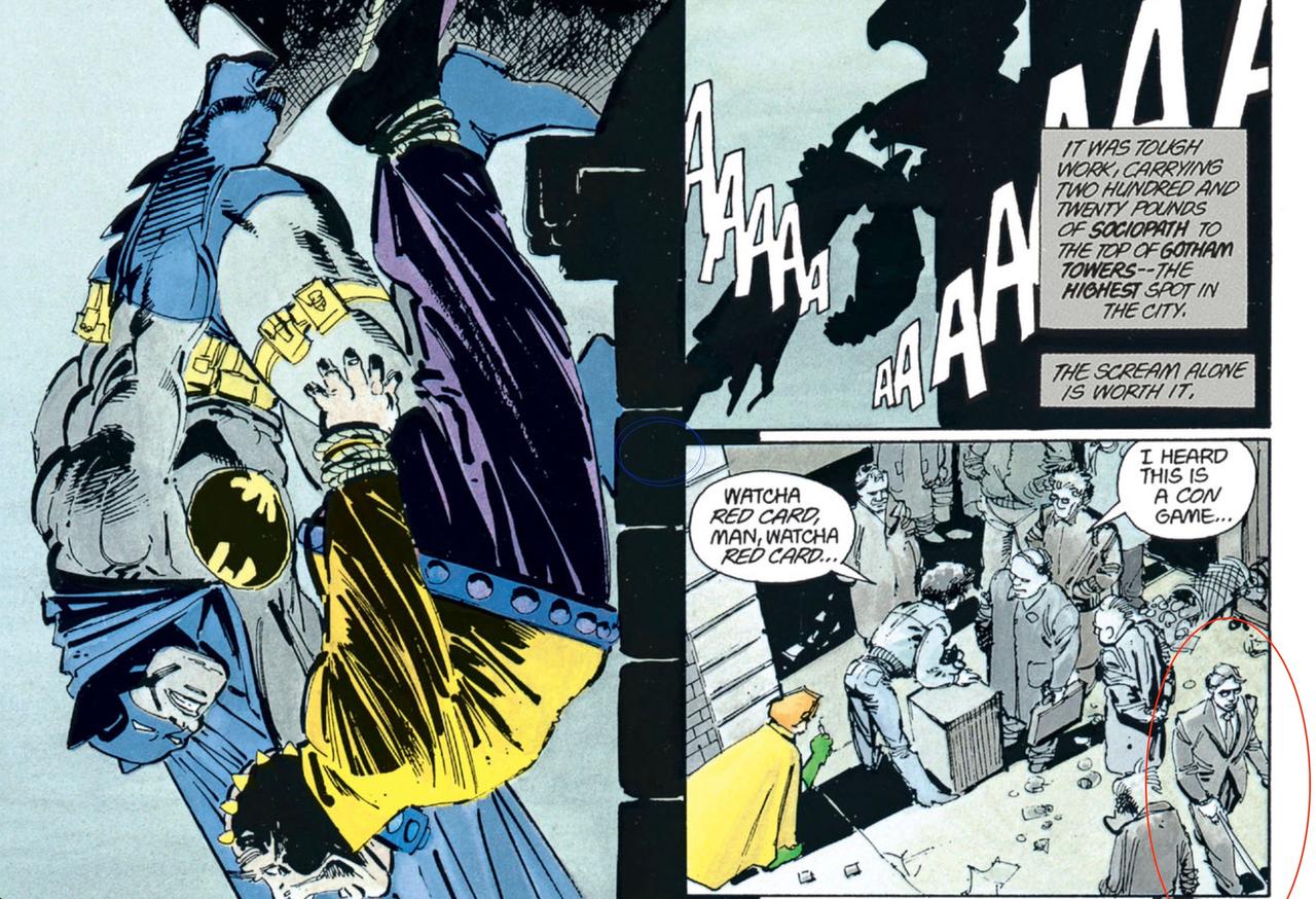 Panels from Batman: The Dark Knight Returns #2