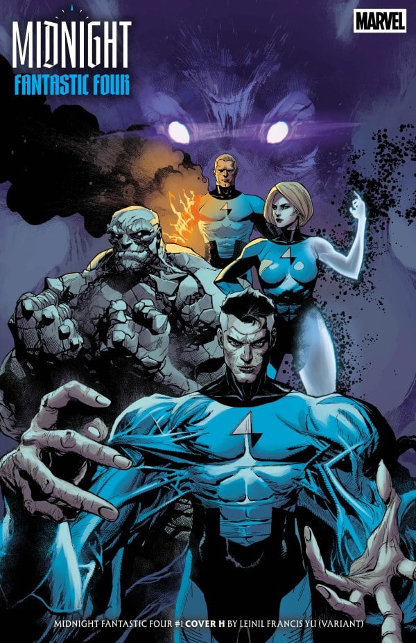 Midnight Fantastic Four #1 variant cover