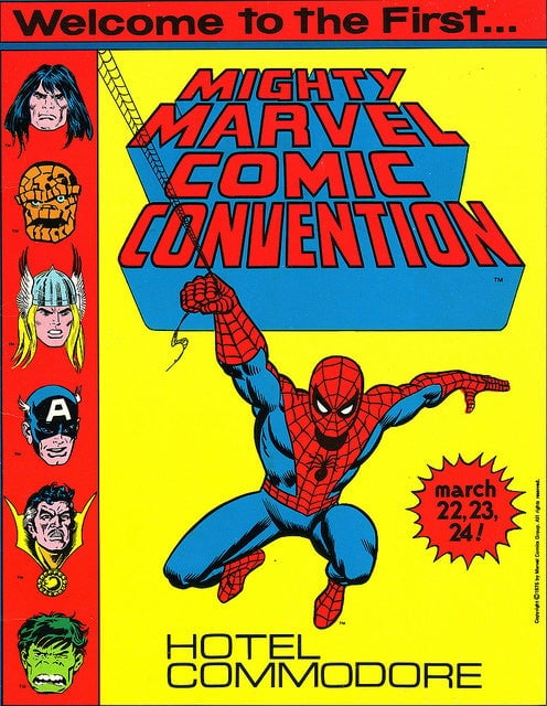 Marvel Con 1975 program book