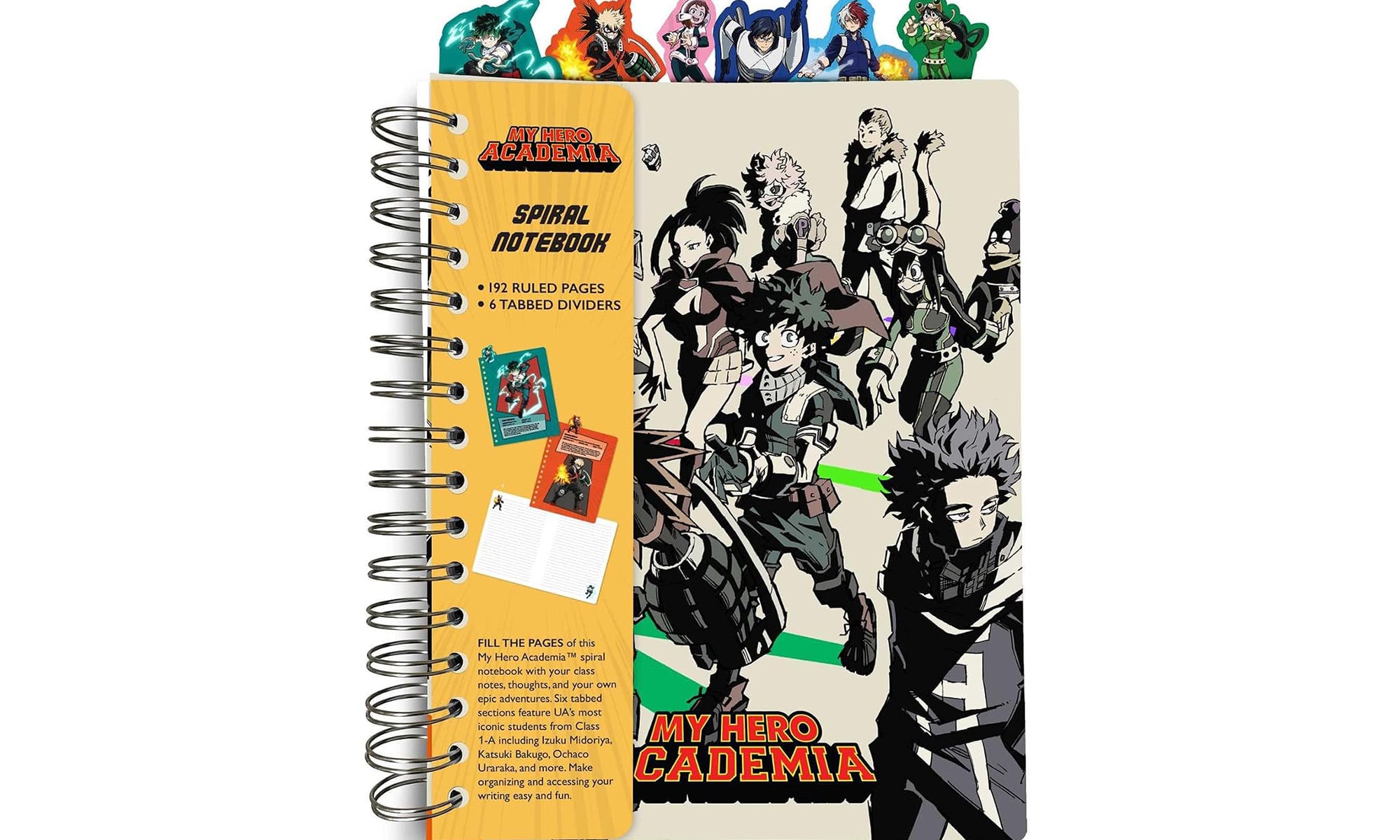 My Hero Academia: Class 1-A Spiral Notebook