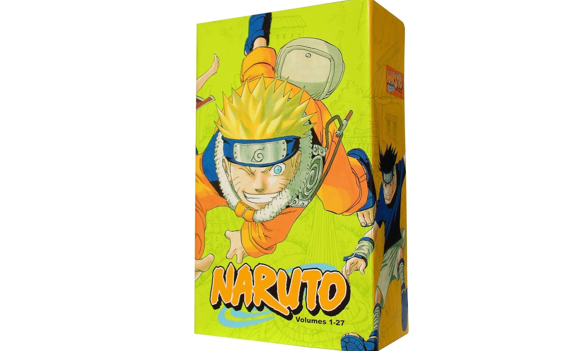 An image of the Naruto box set volumes 1-27