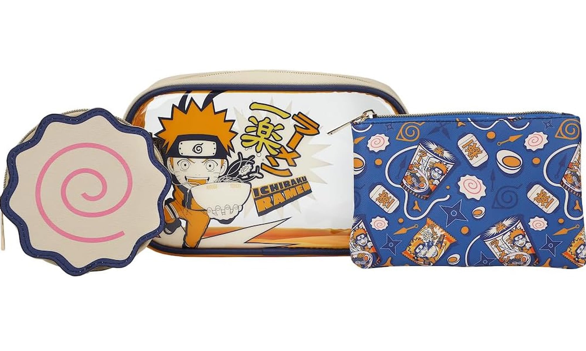 Naruto cosmetic bags from Bioworld