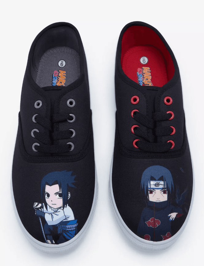 Naruto Shippuden Sasuke & Itachi Low Top Sneakers