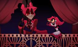 Niffty And Alastor In Hazbin Hotel