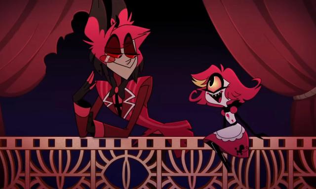 Niffty And Alastor In Hazbin Hotel