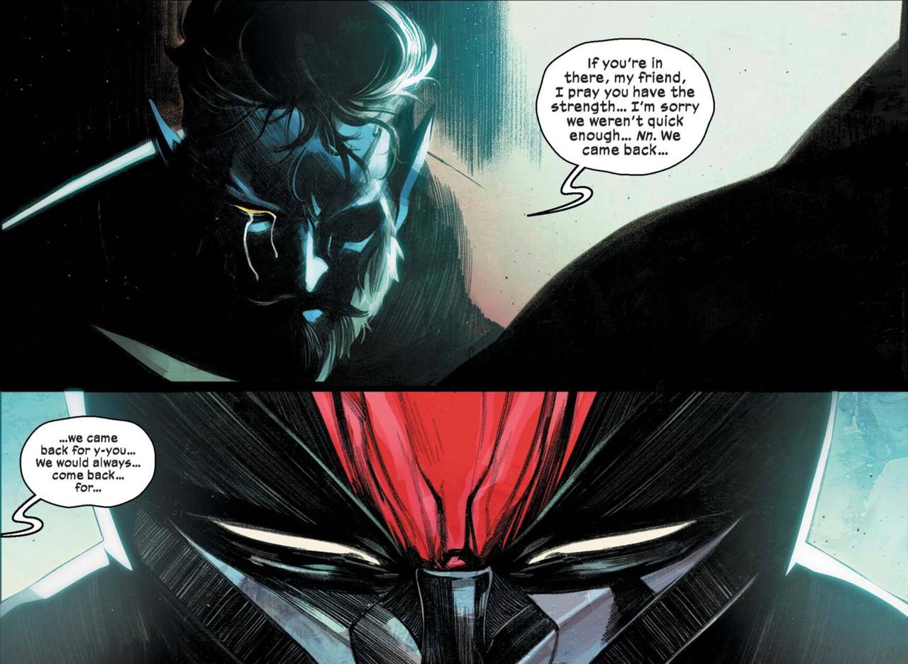 A panel from Ultimate Wolverine #1