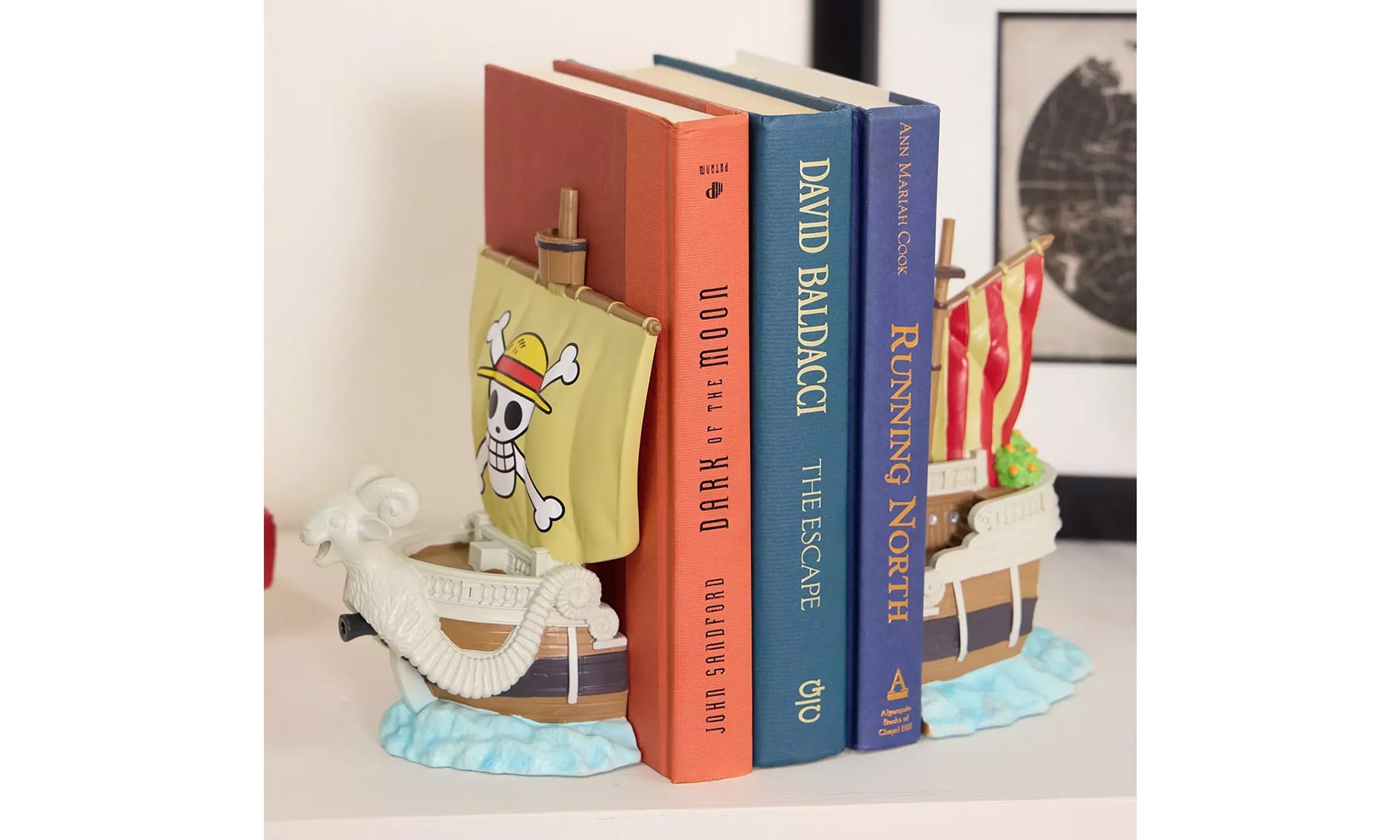 Boxlunch One Piece figural bookends