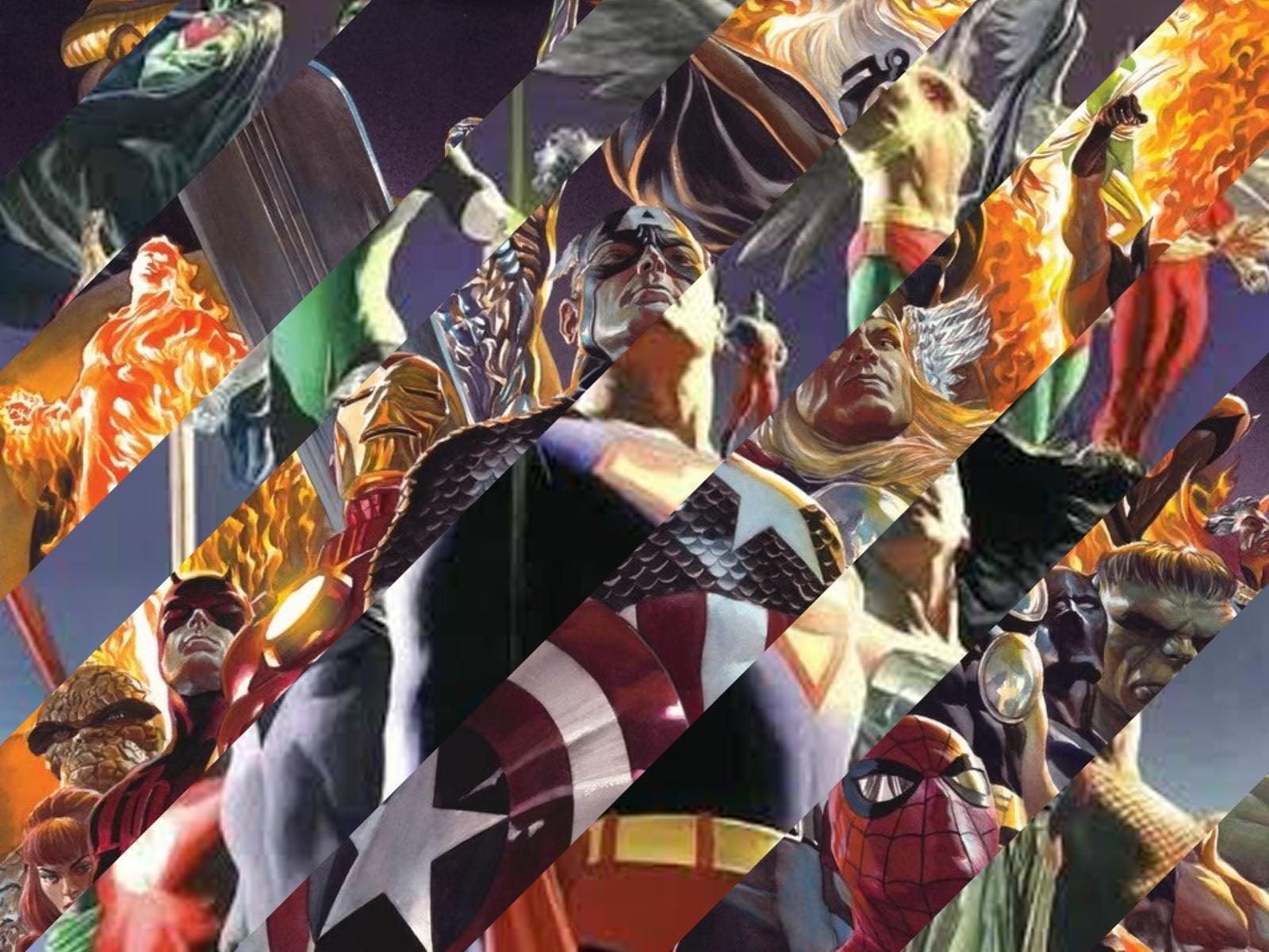 Marvel Dimensions & JLA: Secret Origins mashup