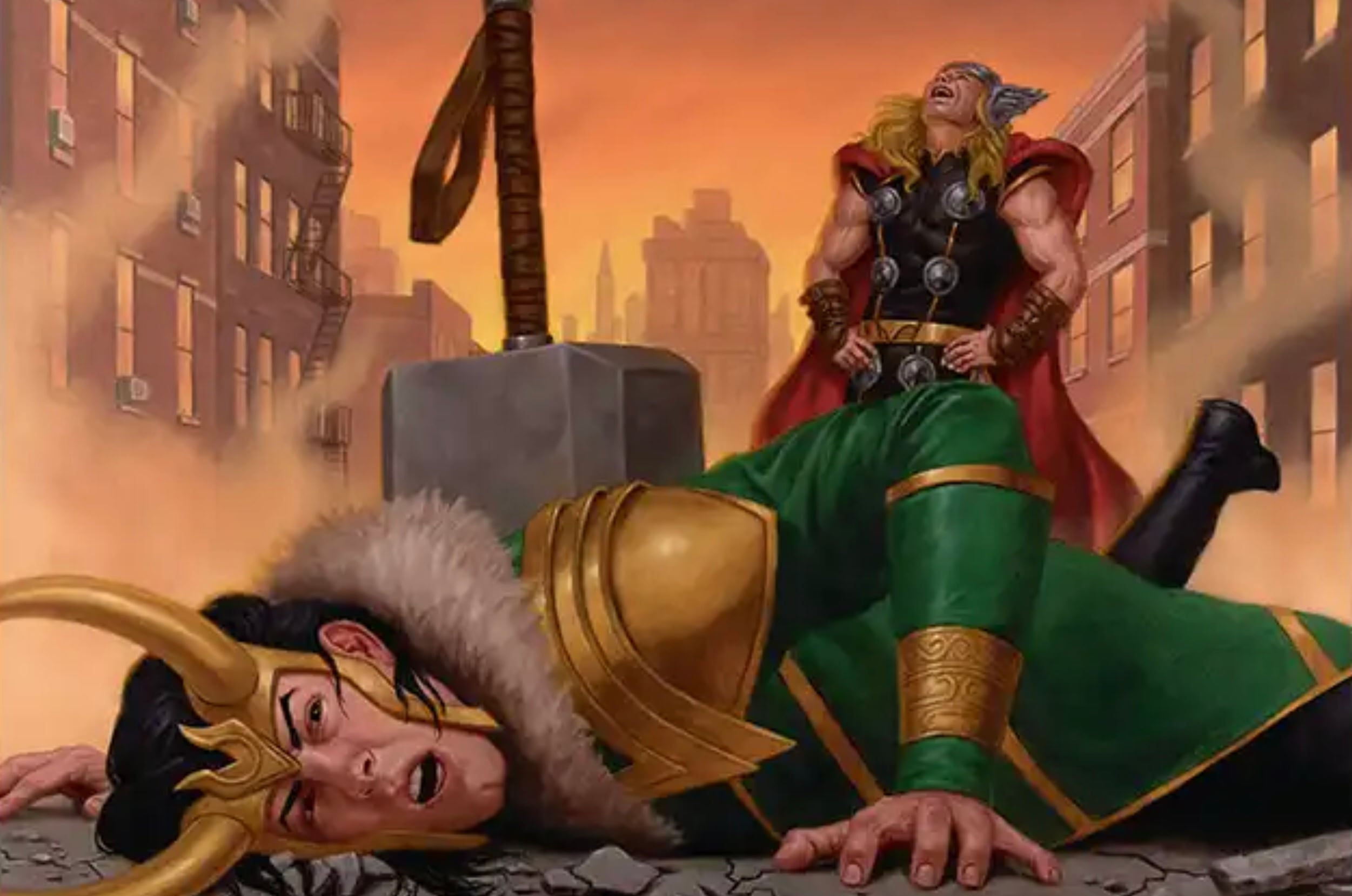 The Pacifism card from Magic: The Gathering x Marvel Super Heroes