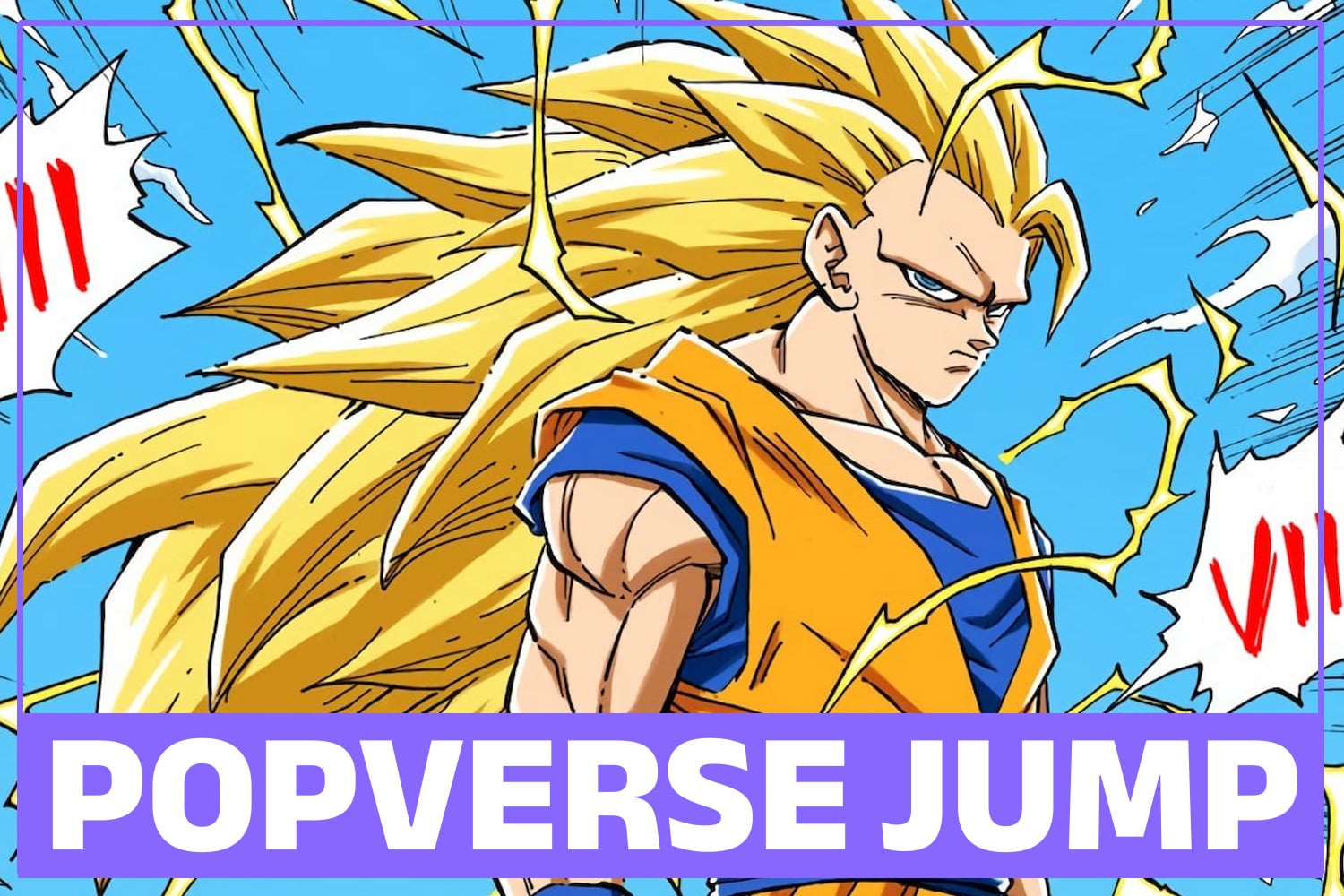 Popverse Jump Header Super Saiyan 3 Dragon Ball
