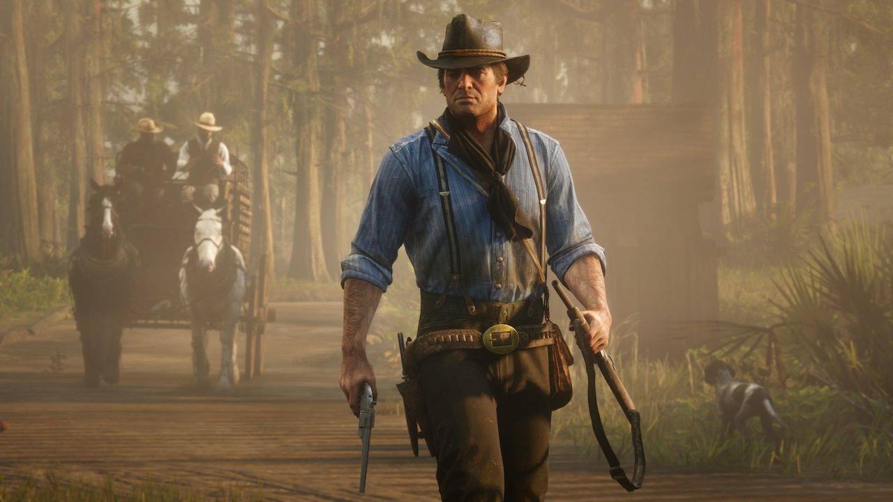 A still from Red Dead Redemption 2.