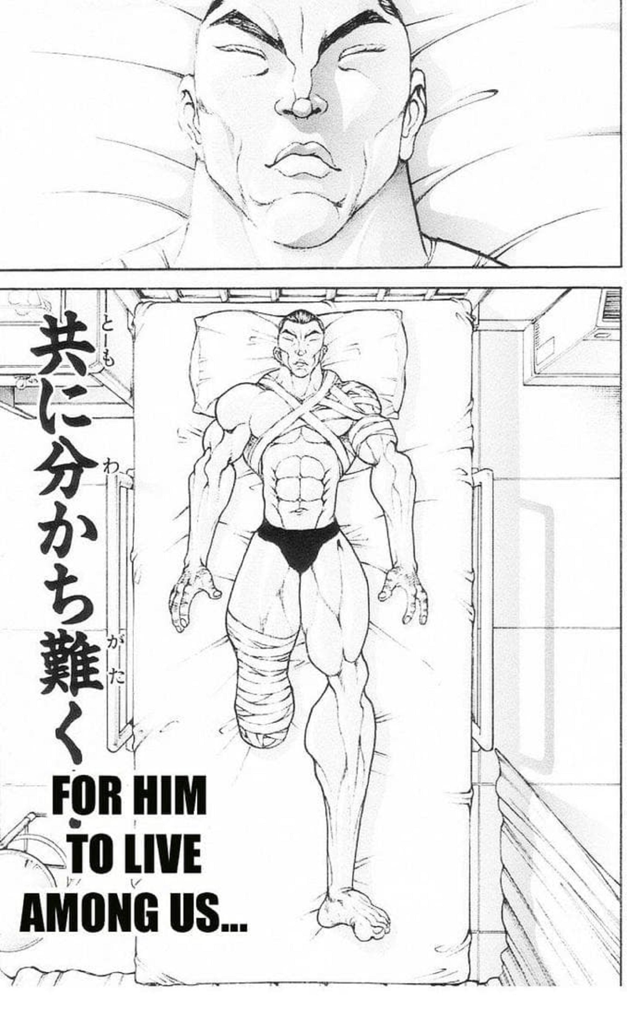 Retsu In Hospital Image Full Page Baki