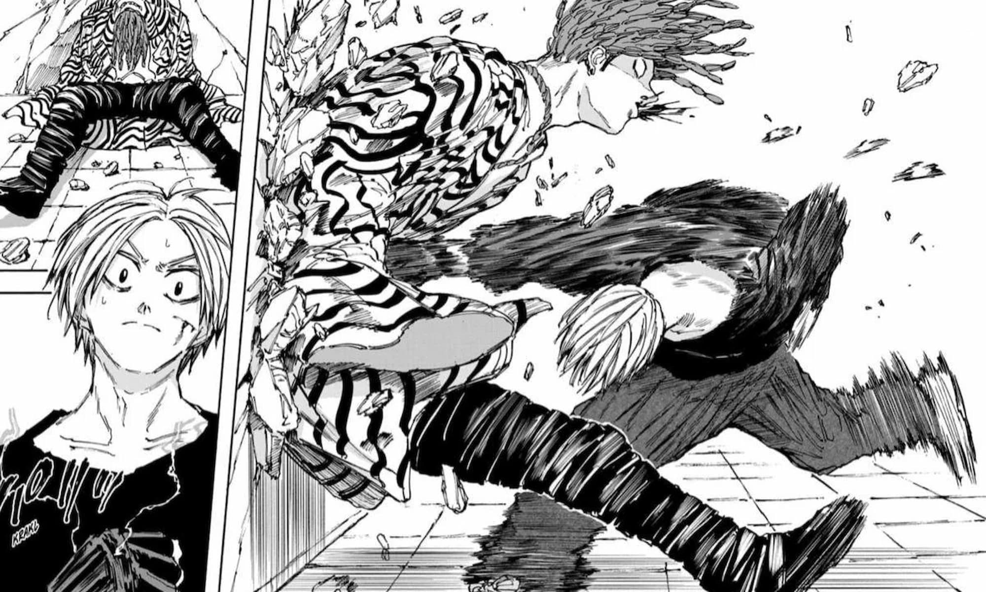 Sakamoto Days Fight Panel