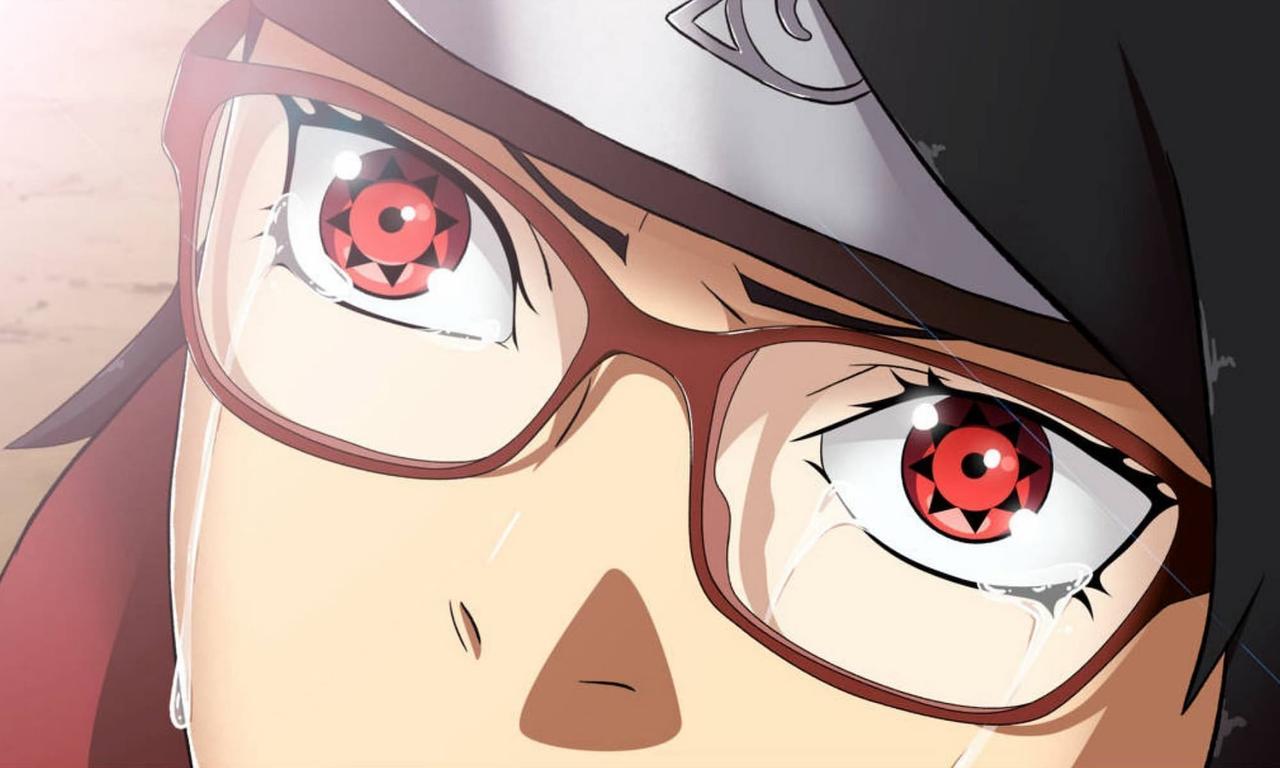 Sarada Uchiha Mangekyo Sharingan In Boruto Anime