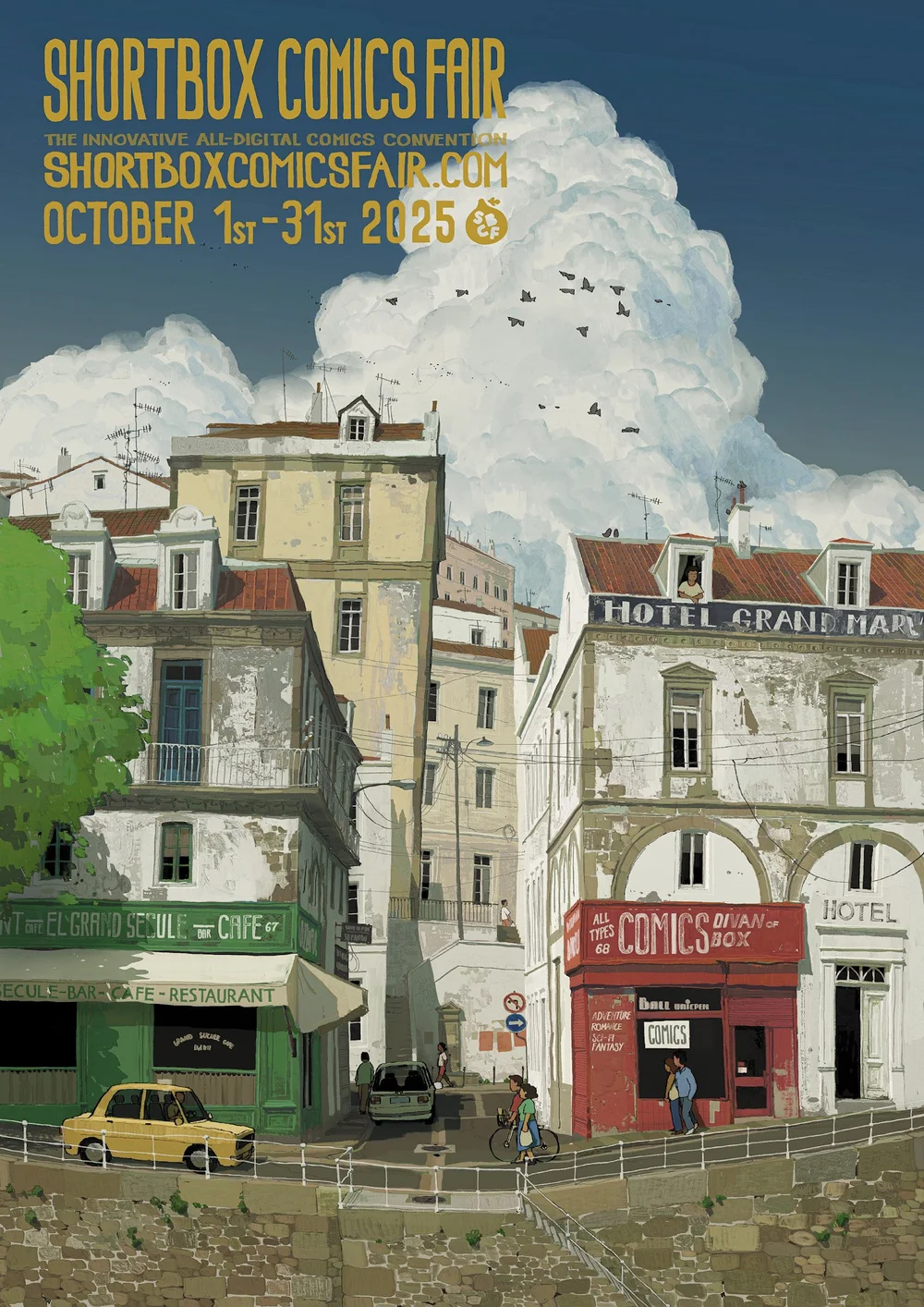 ShortBox Comics Fair 2025 poster