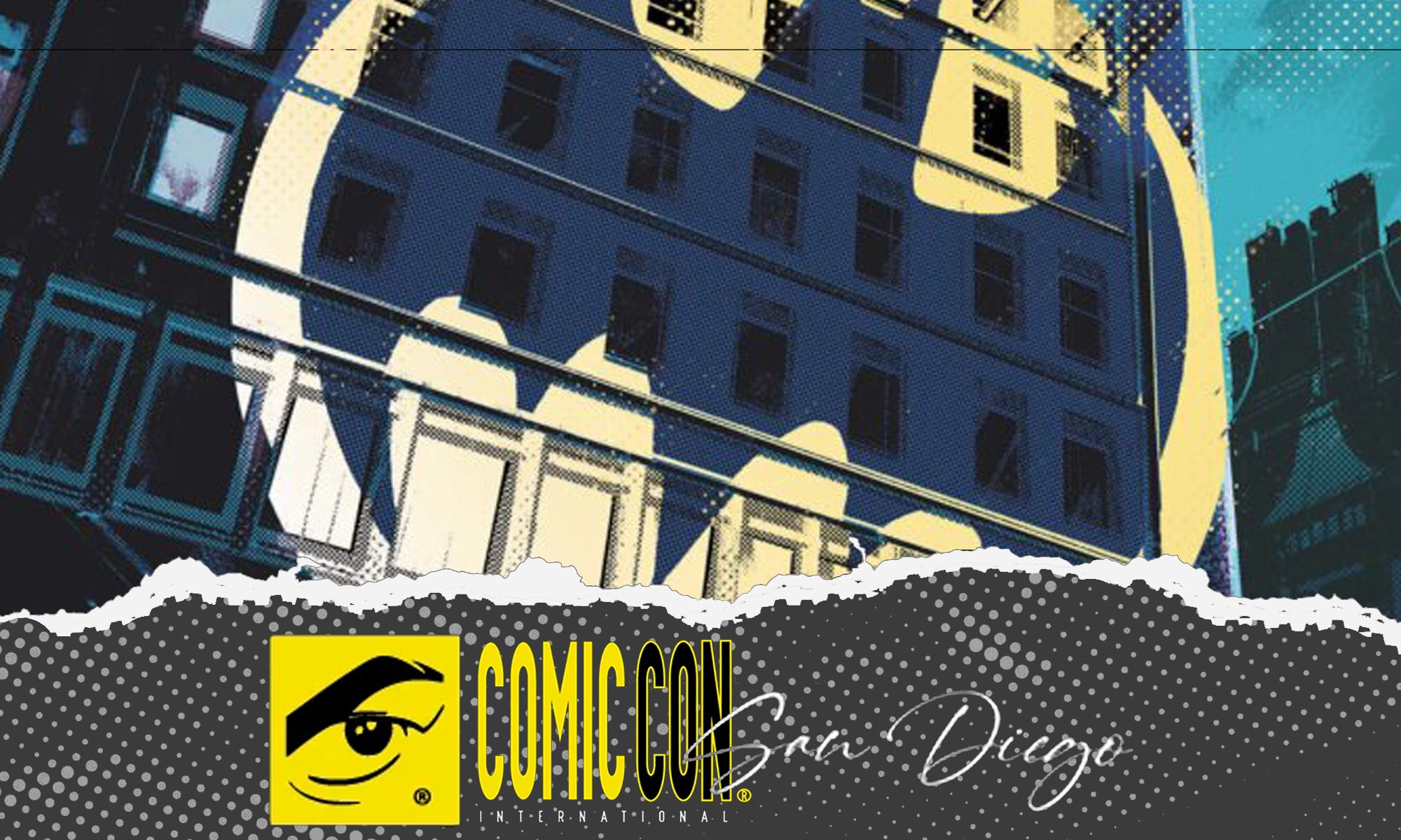 SDCC 2026 DC's Gotham City liveblog header