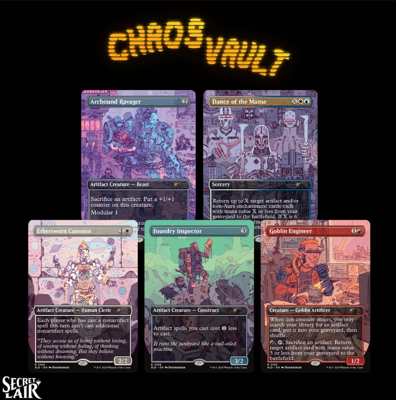 An image of the Secret Lair: Chaos Vault Featuring: Deathburger