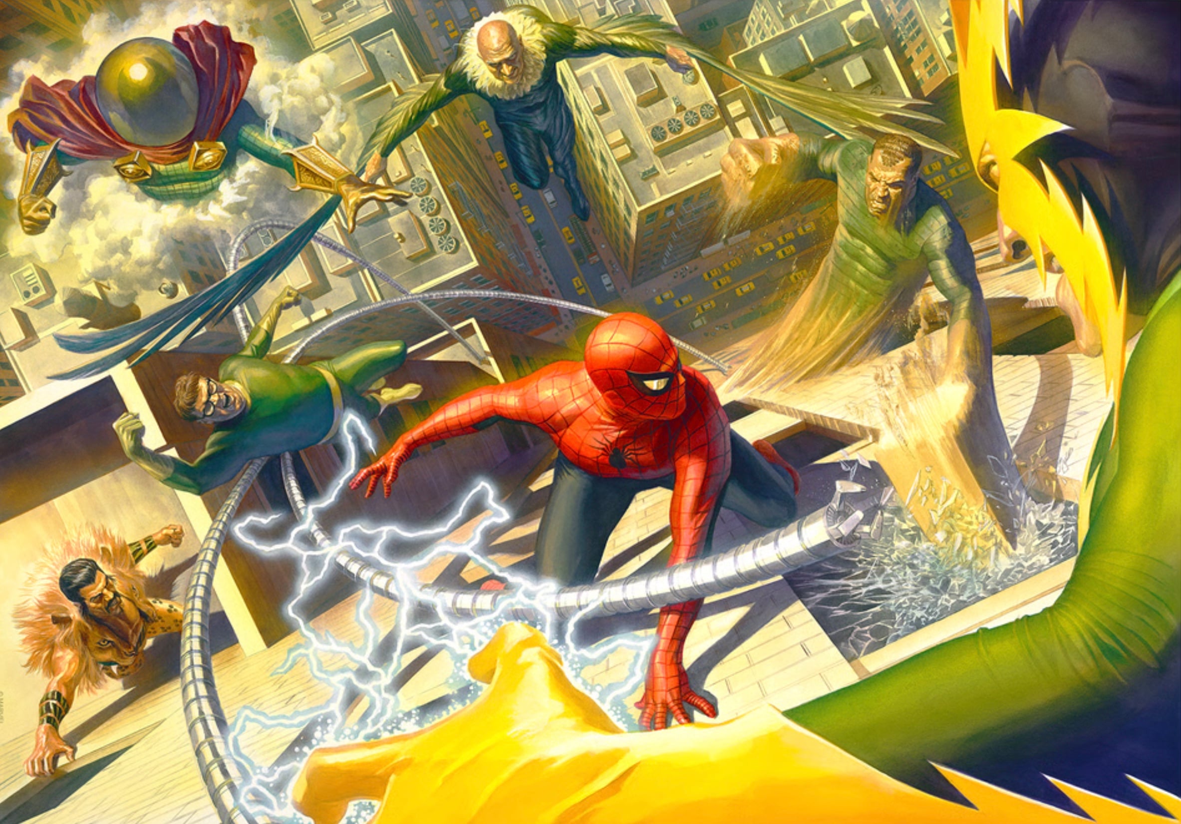 Art by Alex Ross of the Sinister Six