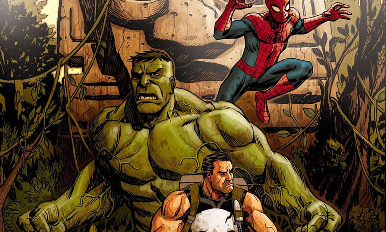 Spider-Man: Long Way Home #1 variant cover by Dave Johnson