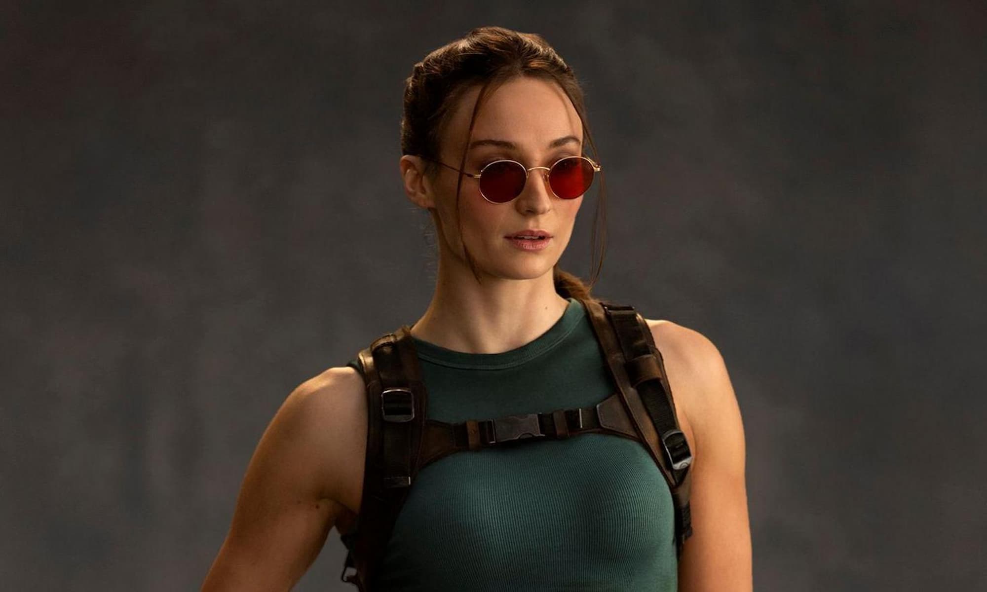 Sophie Turner As Lara Croft In Tomb Raider