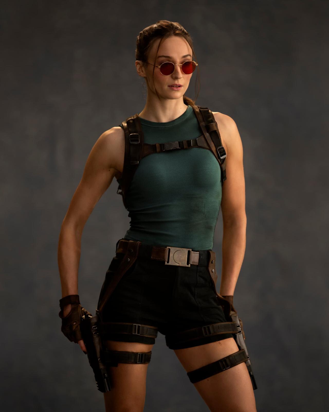 Sophie Turner In Prime Video Tomb Raider Lara Croft
