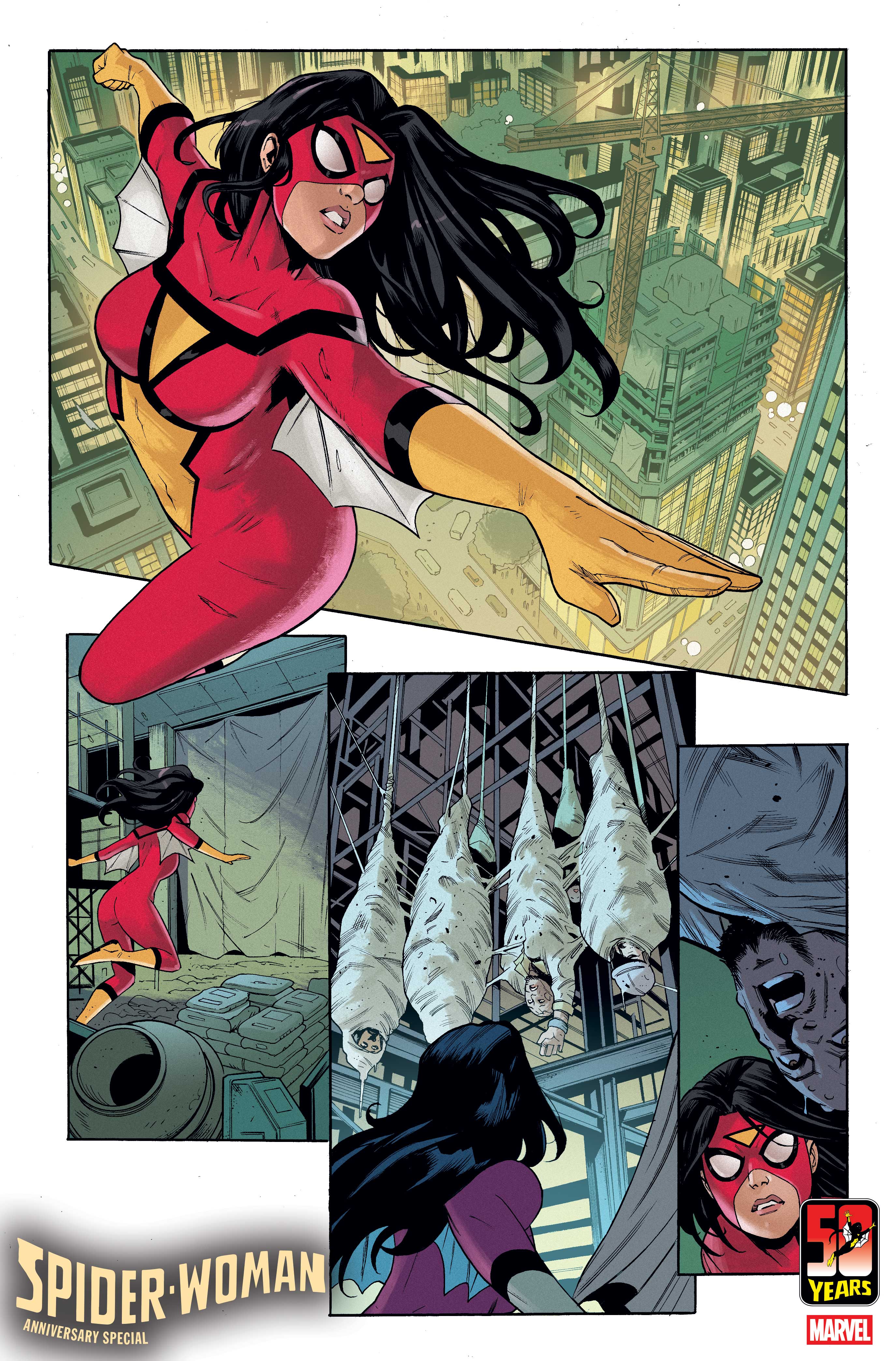 Spider-Woman 50th Anniversary page 1