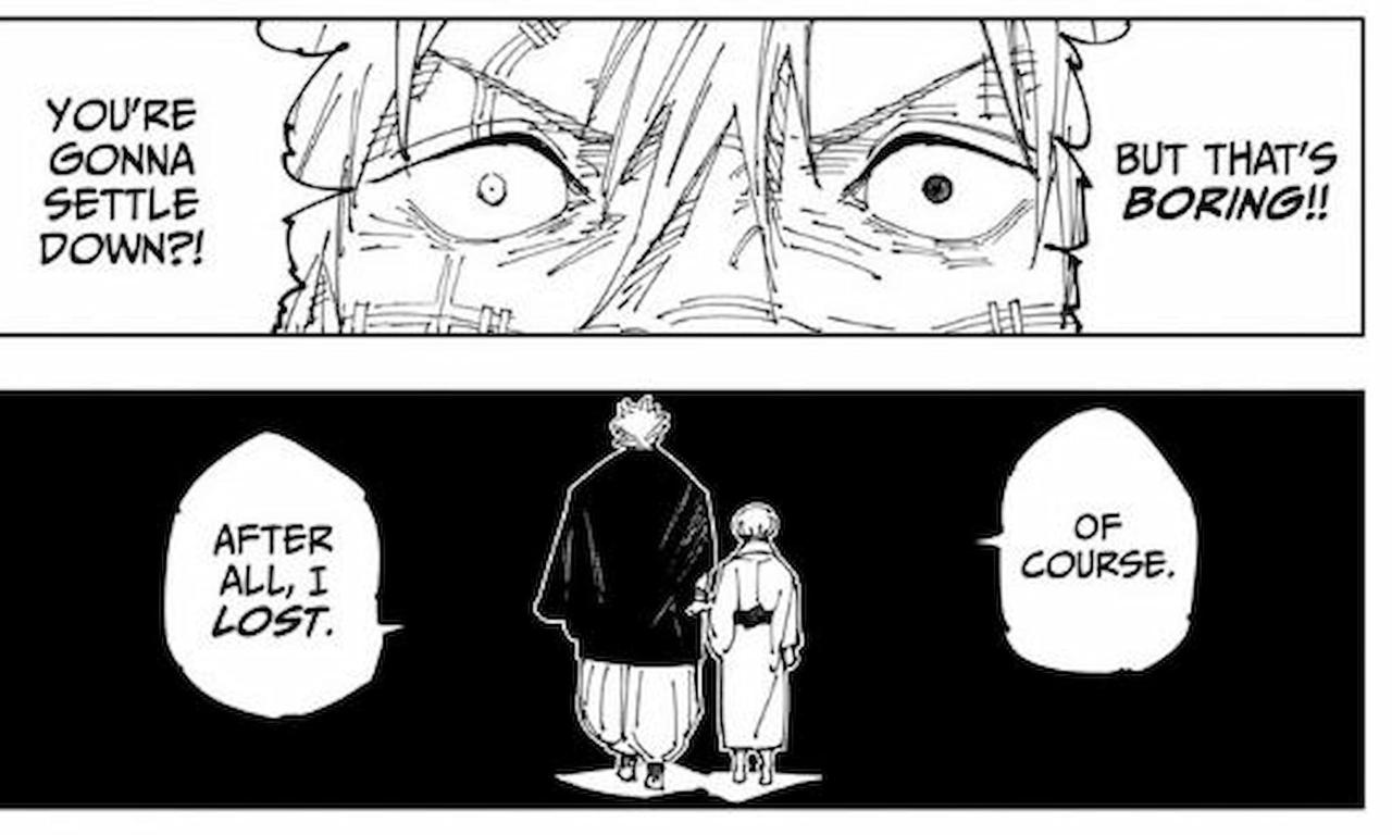 Sukuna's final image in Jujutsu Kaisen