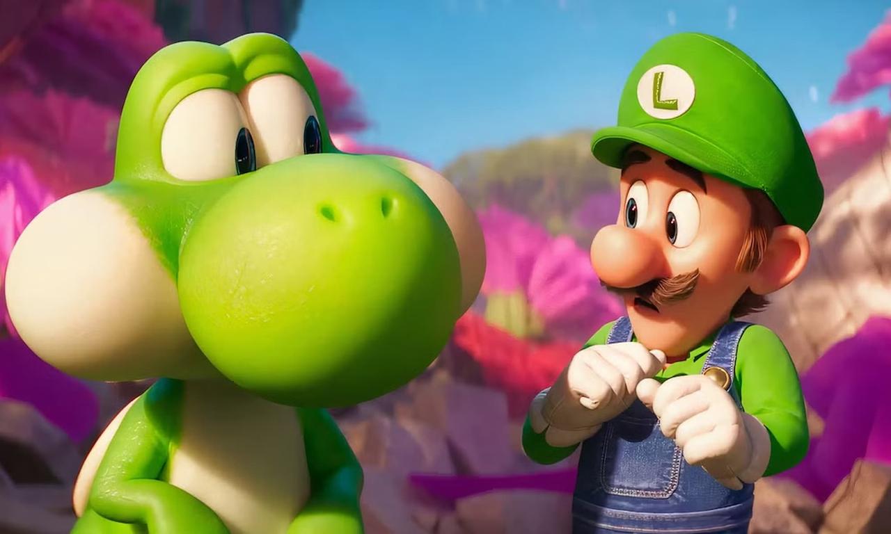 Super Mario Galaxy Movie Yoshi And Luigi