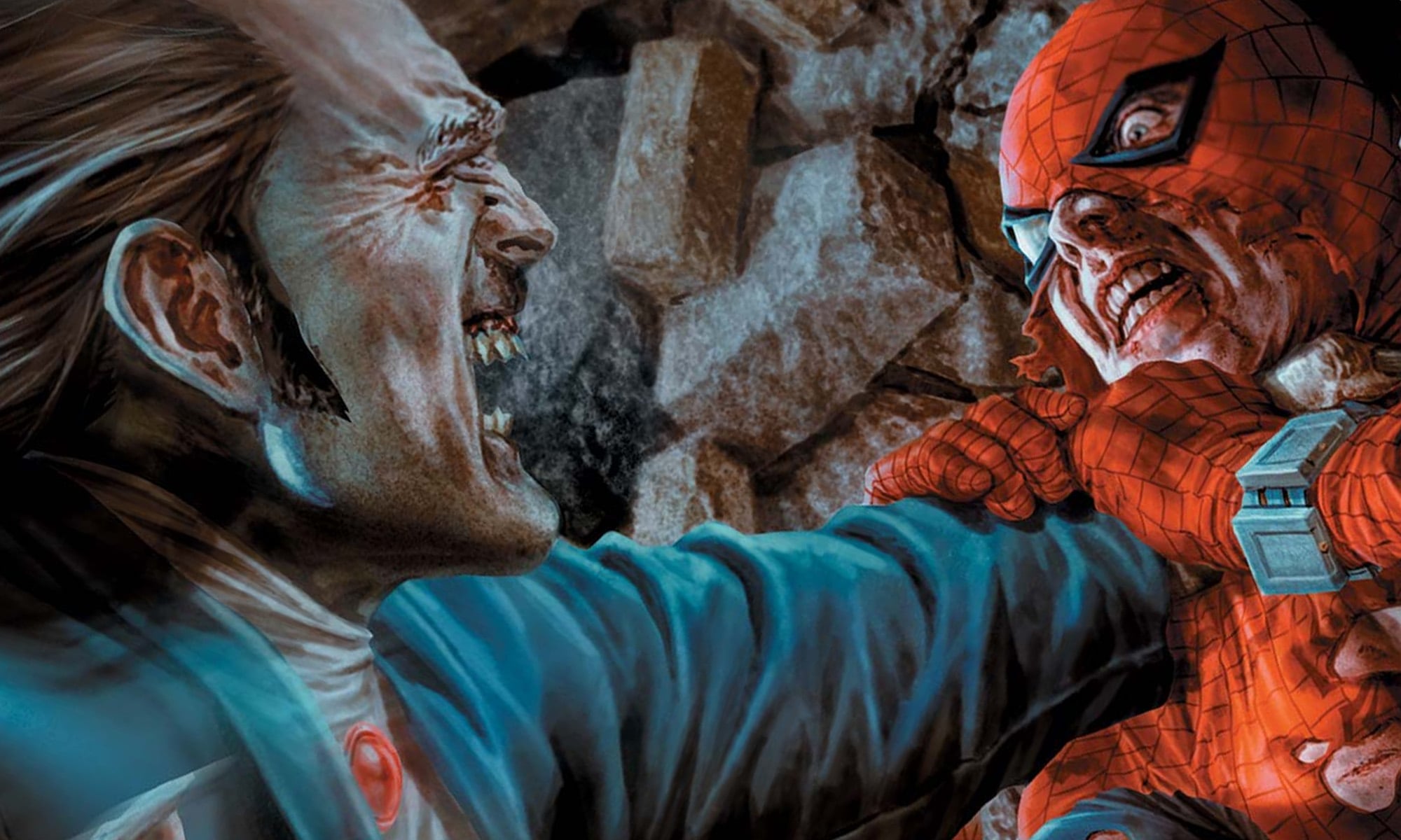 The Lee Bermejo variant cover for the Amazing Spider-Man #26