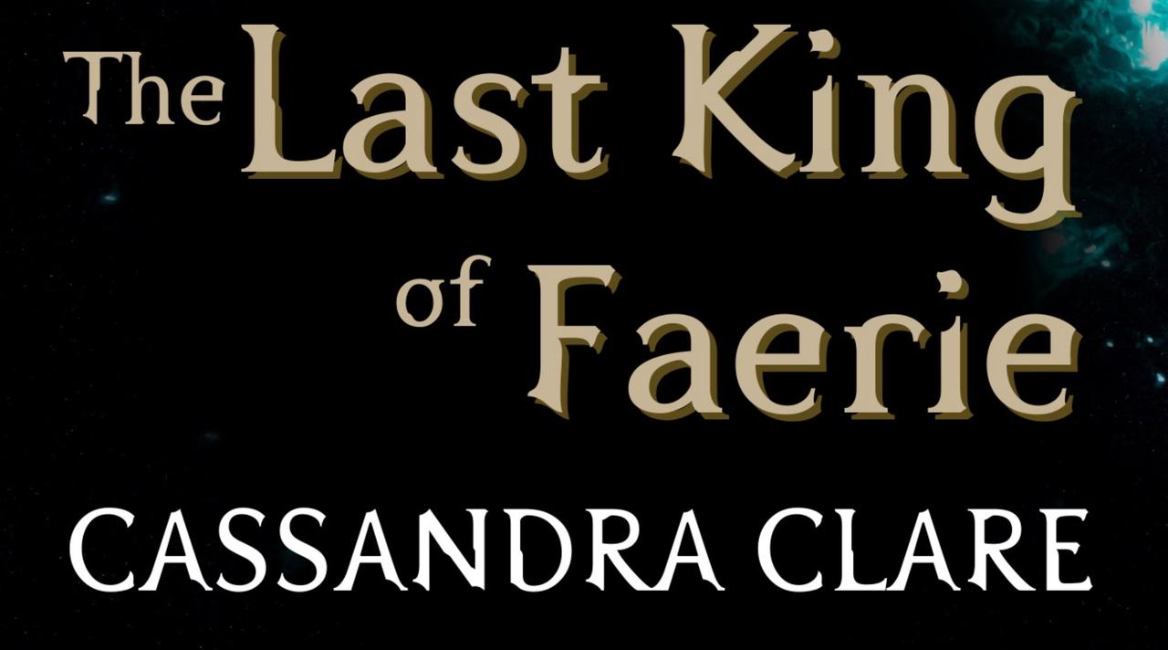The temporary cover of The Last King of Faerie by Cassandra Clare